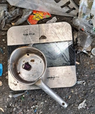 Zelfs een weegschaal en kookpot zijn al gespot