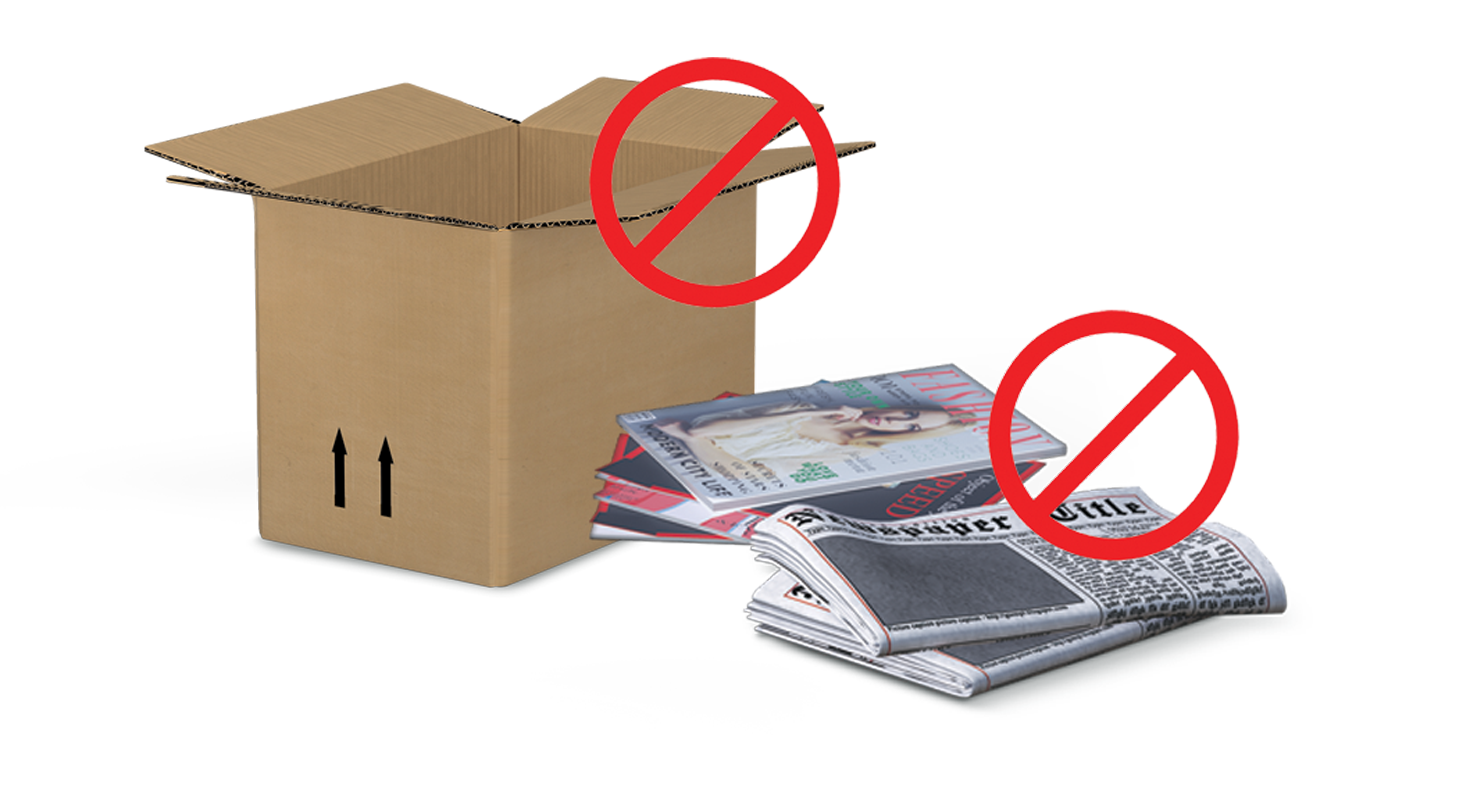 papier en karton zijn recycleerbaar maar enkel als je ze correct aanbiedt